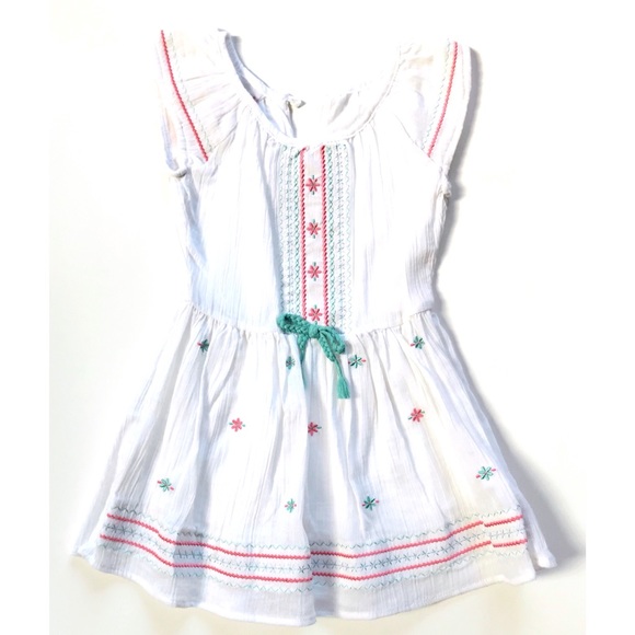 Nannette Other - Nanette White Embroidered Dress
